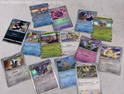 Lot of Assorted Japanese Pokemon Trading Cards - Image 3