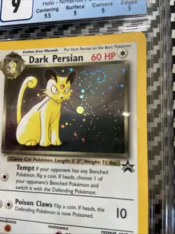 Dark Persian Black Star Promo 17 Pokemon TCG Card - Image 2