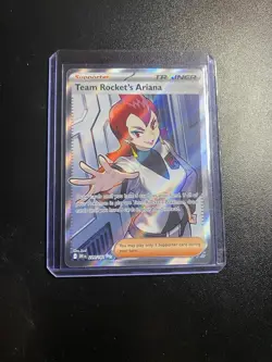 Pokemon TCG Team Rockets Ariana Full Art Destined Rivals Card 224/182 - Image 1