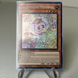 Yu-Gi-Oh TCG SUDA-EN025 Mulcharmy Meowls 1st Edition Secret Rare Card - Image 1