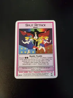 Sailor Moon "Split Attack" #52/160 Trading Card Premiere Edition 2000 CCG *NM* - Image 1