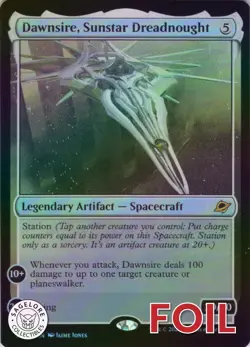 MTG Dawnsire, Sunstar Dreadnought (238) | NM Foil | Edge of Eternities {EOE} - Image 1