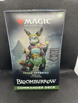 Magic the Gathering Bloomburrow Peace Offering Commander Deck - Image 1