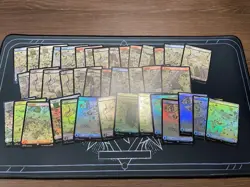 MTG Magic Gathering LoTR Lord ot Rings Lands lot, Foil and NonFoil, NM full art - Image 2
