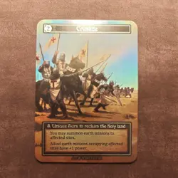 Crusade (Foil) - Sorcery: Contested Realm Beta - Image 1