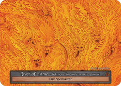Sorcery River of Flame Unique Site Non-Foil Beta - Image 1