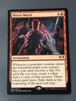 Mirror March X1 Ravnica Allegiance NM Condition See Pics Front Back - Image 1