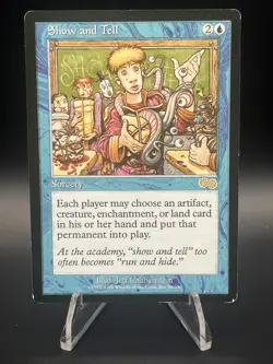 MTG x1 Show and Tell, non foil Rare, Urza's Saga (USG) (MP) - Image 1