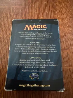 Magic the gathering betrayers of kamigawa rat's nest Heavily played - Image 2