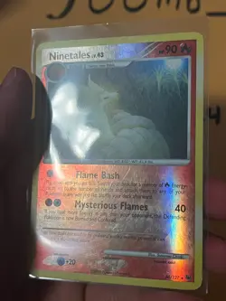 Pokemon 36/127 Ninetales Platinum Reverse Holo Rare -LP - Image 2