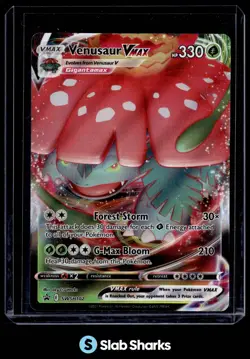 2019 POKEMON SWORD & SHIELD BLACK STAR PROMOS #SWSH102 VENUSAUR VMAX - Image 1
