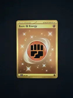🔥Pokemon Basic Fighting Energy 258/198 SV01: Scarlet & Violet Base Set Holo🔥 - Image 1