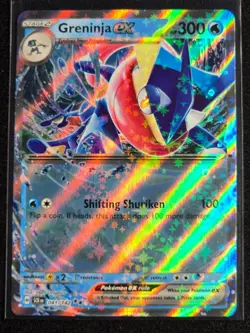 Greninja ex 041/142 (Double Rare) Stellar Crown Near Mint Pokemon TCG - Image 1
