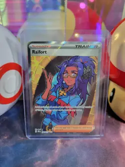 Raifort 142/131 Pokemon TCG S&V Prismatic Evolutions Ultra Rare Holo NM - Image 1