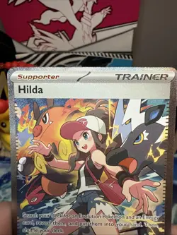 Pokemon TCG SIR Scarlet & Violet Hilda 171/086 Sv: White Flare Holo - Image 5