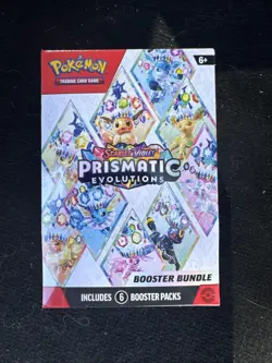 Pokemon TCG Scarlet & Violet Prismatic Evolutions Booster Bundle FACTORY SEALED! - Image 1