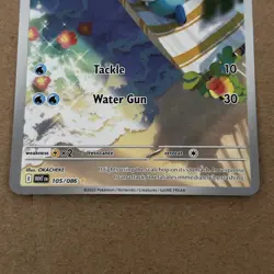POKEMON - OSHAWOTT - 105/086 - ILLUSTRATION RARE - S&V WHITE FLARE - BRAND NEW - Image 4