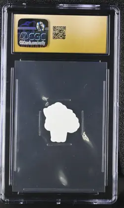 Alolan Vulpix - 2017 Pokemon Center Flake Seals - CGC Pristine 10 - Line Art - Image 2
