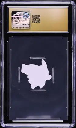 Pikachu - 2021 Pokemon Center Flake Seals - CGC Pristine 10 - Top Pop 1 Of 1! - Image 2