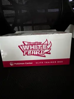 Pokemon Center Exclusive White Flare ETB Elite Trainer Box TCG New Sealed - Image 4