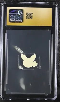 Pikachu - 2017 Pokemon Center Flake Seals - CGC Pristine 10 - New Years Campaign - Image 2