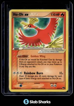 2006 POKEMON POP SERIES 3 #17/17 HO-OH EX HOLO - Image 1