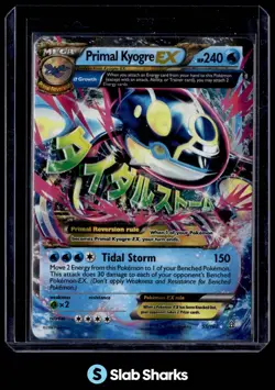 2015 POKEMON XY PRIMAL CLASH #55/160 KYOGRE ULTRA RARE - Image 1