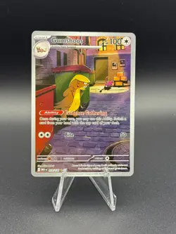 Gumshoos 153/132 Pokemon TCG Mega Evolution Illustration Rare Holo Clean - Image 1