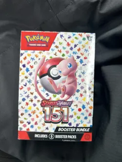 Pokemon TCG Scarlet & Violet 151 Booster Bundle Sealed New (6 packs) - Image 1