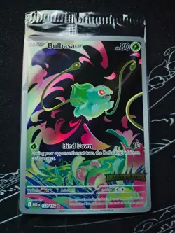 Bulbasaur 133/132 Mega Evolutions Stamped Box Topper Pokemon Promo mint SEALED - Image 1