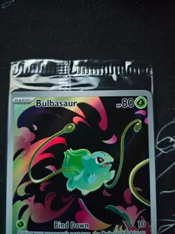 Bulbasaur 133/132 Mega Evolutions Stamped Box Topper Pokemon Promo mint SEALED - Image 2