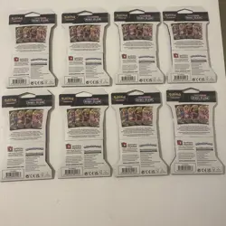 Rebel Clash Sleeved Booster pack Lot of 8/ Sword and Shield / Pokemon TCG - Image 2