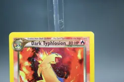 Dark Typhlosion 10/105 Unlimited Holo Rare Pokemon Neo Destiny Vintage damaged - Image 2