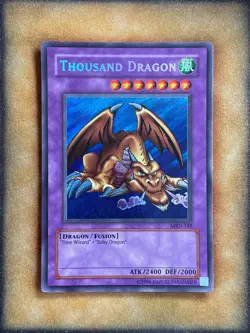 Yugioh Thousand Dragon MRD-143 Secret Rare Original Print NM - Image 1
