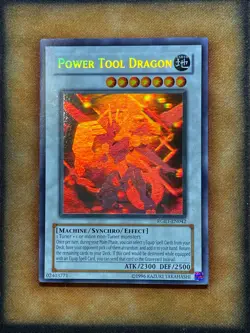 Yugioh Power Tool Dragon RGBT-EN042 Ghost Rare NM - Image 1