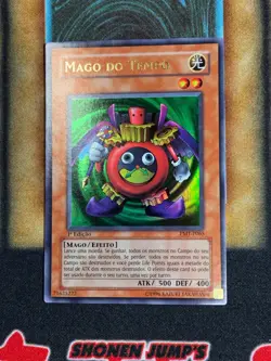 Yugioh Time Wizard MRD-065 PMT-P065 Ultra Rare PORTUGUESE 1st Edition NM - Image 1