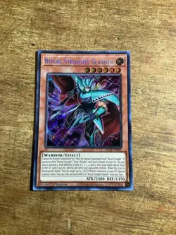 x1 Royal Straight Slasher - BLCR-EN001 - Secret Rare - 1st Edition Yu-Gi-Oh! M/N - Image 1