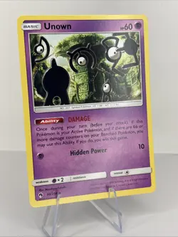UNOWN - 40/90 - Undaunted - Uncommon - Pokemon Card - Image 1