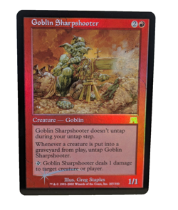 Goblin Sharpshooter Onslaught NM Foil Holo MTG Magic the Gathering Trading Card - Image 1