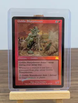 Goblin Sharpshooter Onslaught NM Foil Holo MTG Magic the Gathering Trading Card - Image 2
