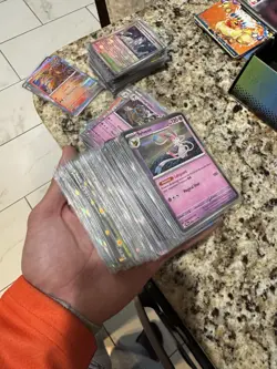Pokemon TCG Holos master ball pokeball Card Lot 200+ Cards from new sets - Image 2