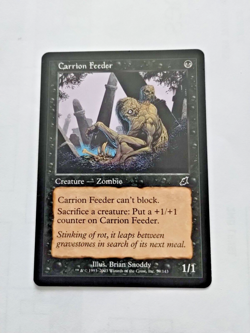 MTG Carrion Feeder Scourge Regular Common - Some Edge Wear - See Pics - Image 1