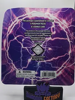 Pokemon TCG Lightning Set 4 Packs + 1 Card Factory Sealed, Fast Shipping! - Image 2
