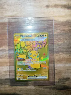 Pokemon TCG Prismatic Evolutions Pikachu EX 28/131 SV Rare Card NM Condition - Image 1