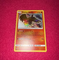 Shining Ho-Oh SM70 Pokemon Card Holo Rare Promo - Image 4