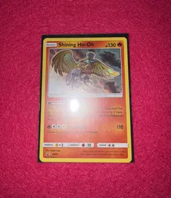 Shining Ho-Oh SM70 Pokemon Card Holo Rare Promo - Image 5