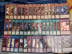 Yugioh 50 Card Fiendsmith Memento Deck Core Euro Prints Dark Blade Creation King - Image 1