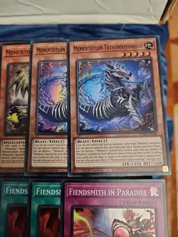 Yugioh 50 Card Fiendsmith Memento Deck Core Euro Prints Dark Blade Creation King - Image 2