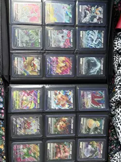 🔥🥵 Lot Of 252 ONLY HOLOS V Pokemon Cards Collection Binder - Image 2