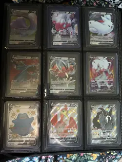 🔥🥵 Lot Of 252 ONLY HOLOS V Pokemon Cards Collection Binder - Image 3